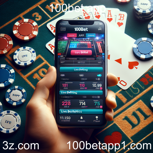 A Emoção do Live Betting no 100bet App